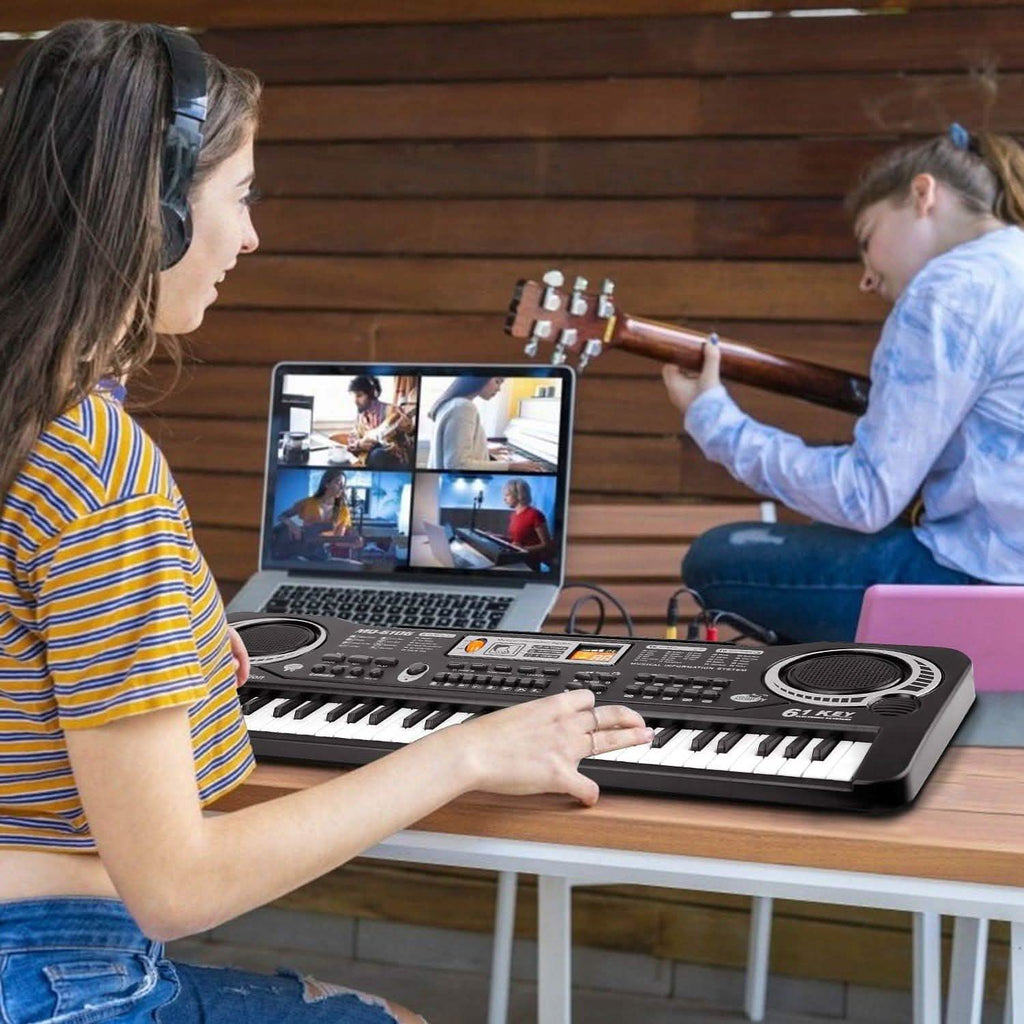 61-Key Electronic Keyboard — Beginner to Intermediate