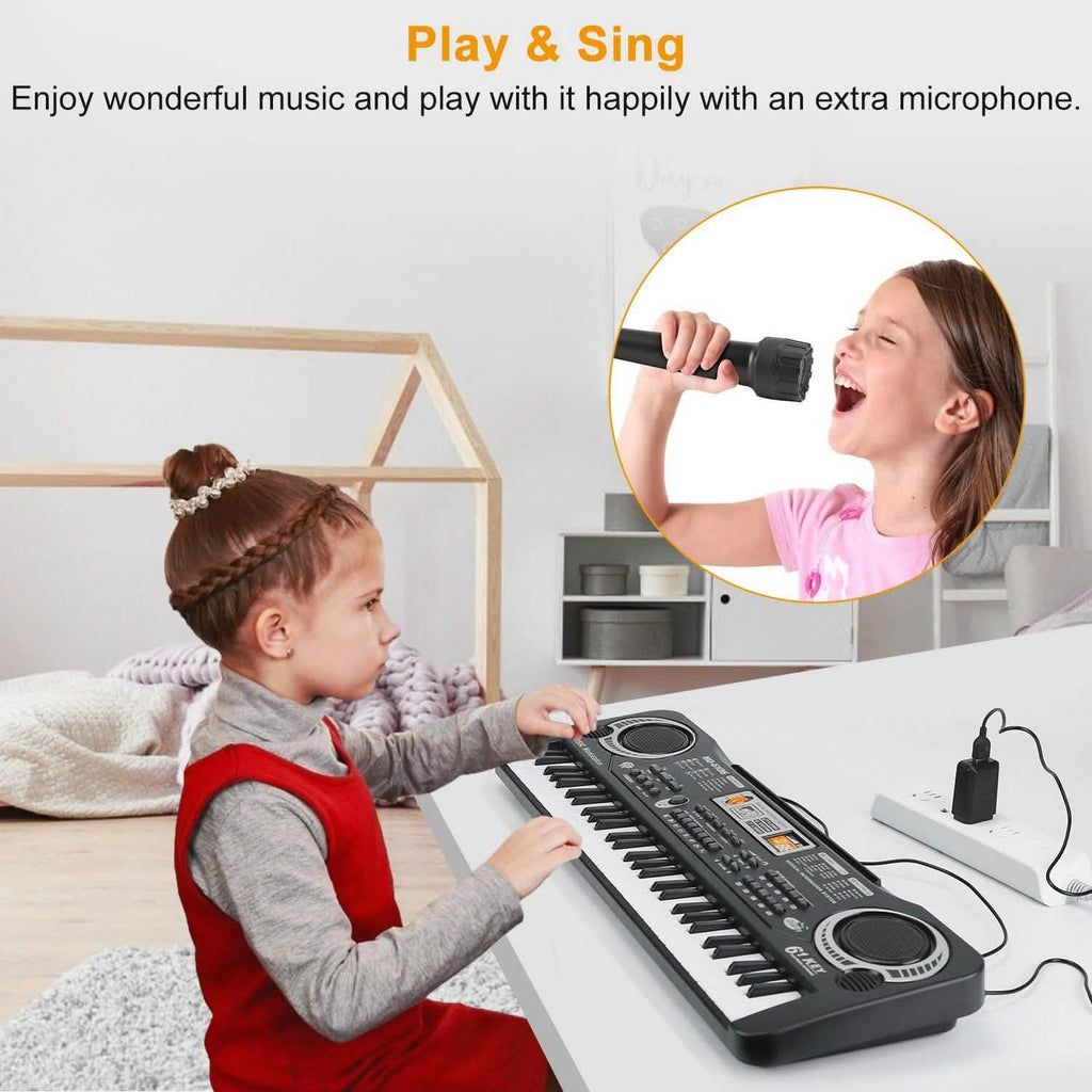 61-Key Electronic Keyboard — Beginner to Intermediate