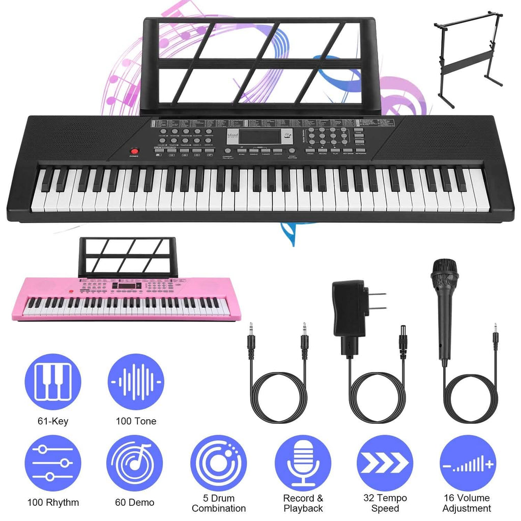 61-Key Digital Piano — Advanced Features & Touch Response