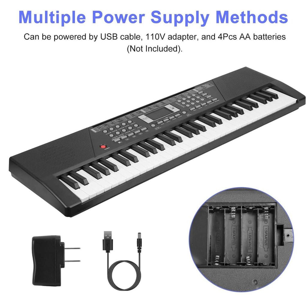 61-Key Digital Piano — Advanced Features & Touch Response
