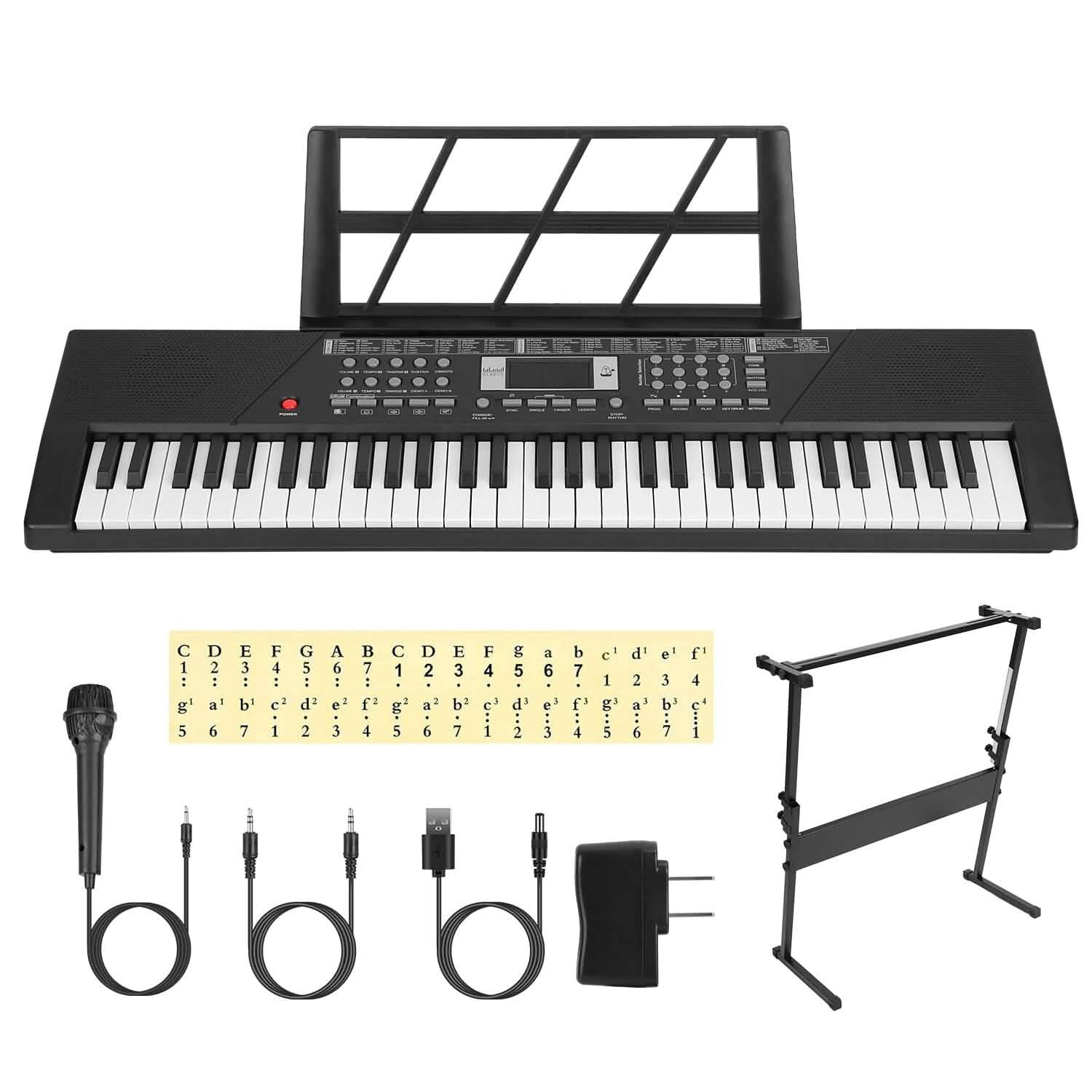 61-Key Digital Piano — Advanced Features & Touch Response
