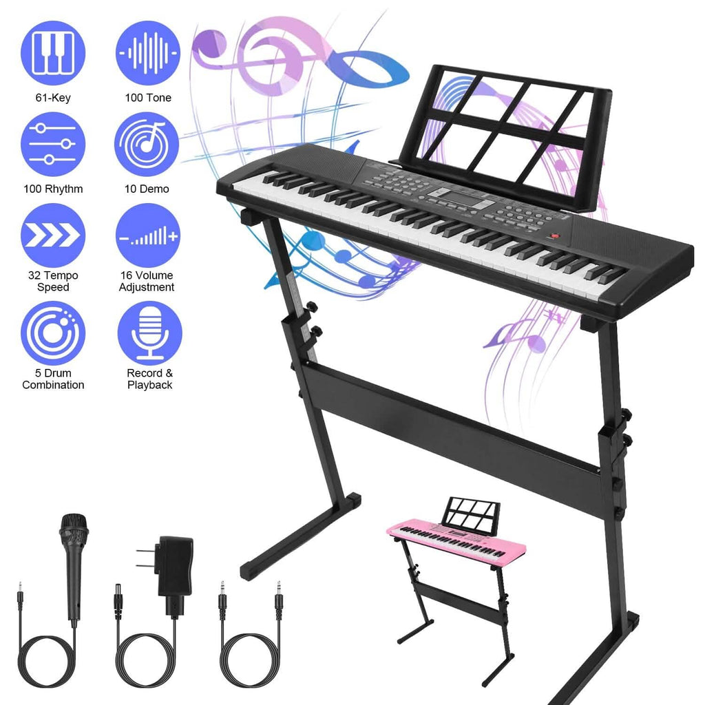 61-Key Digital Piano — Advanced Features & Touch Response