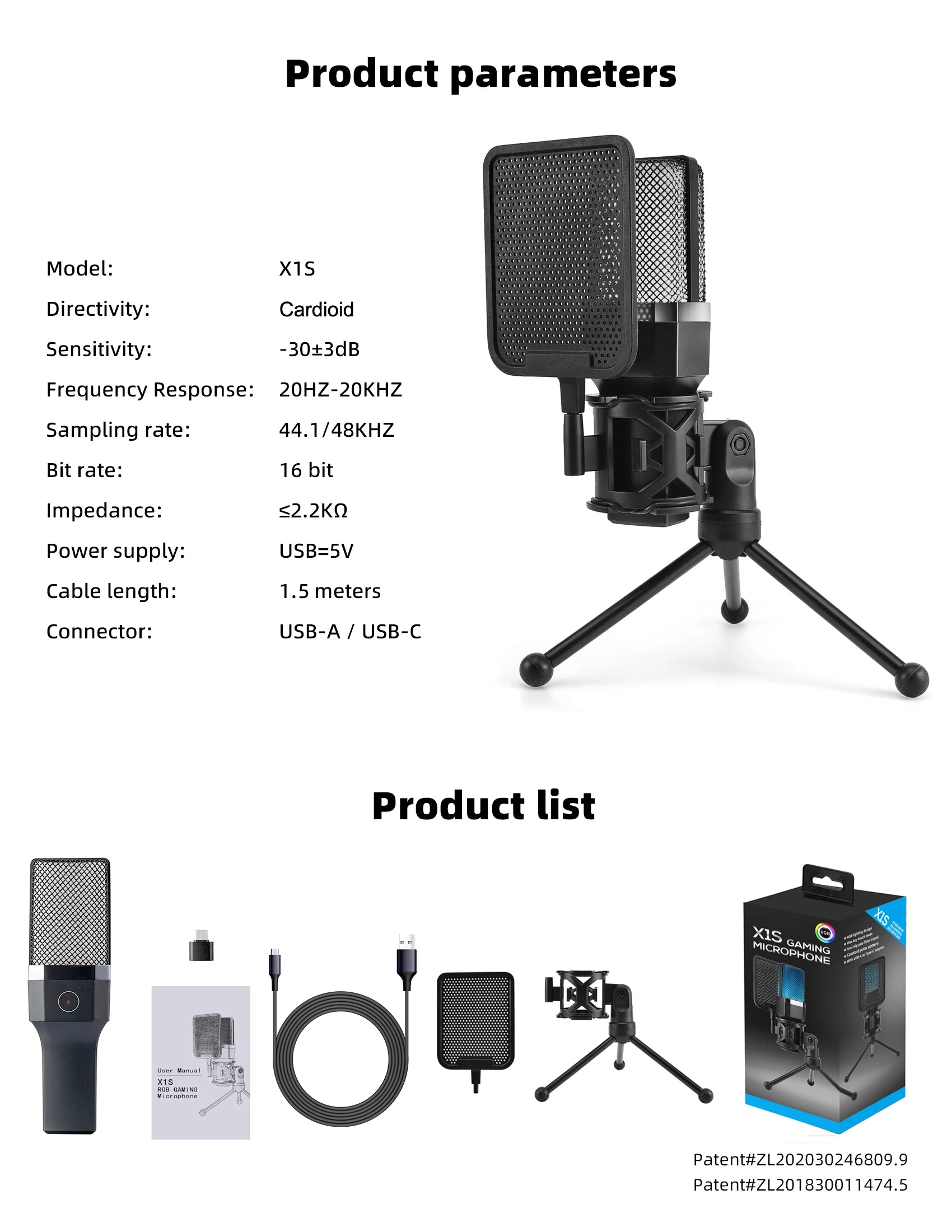 Pro USB Condenser Microphone Kit — Studio & Streaming