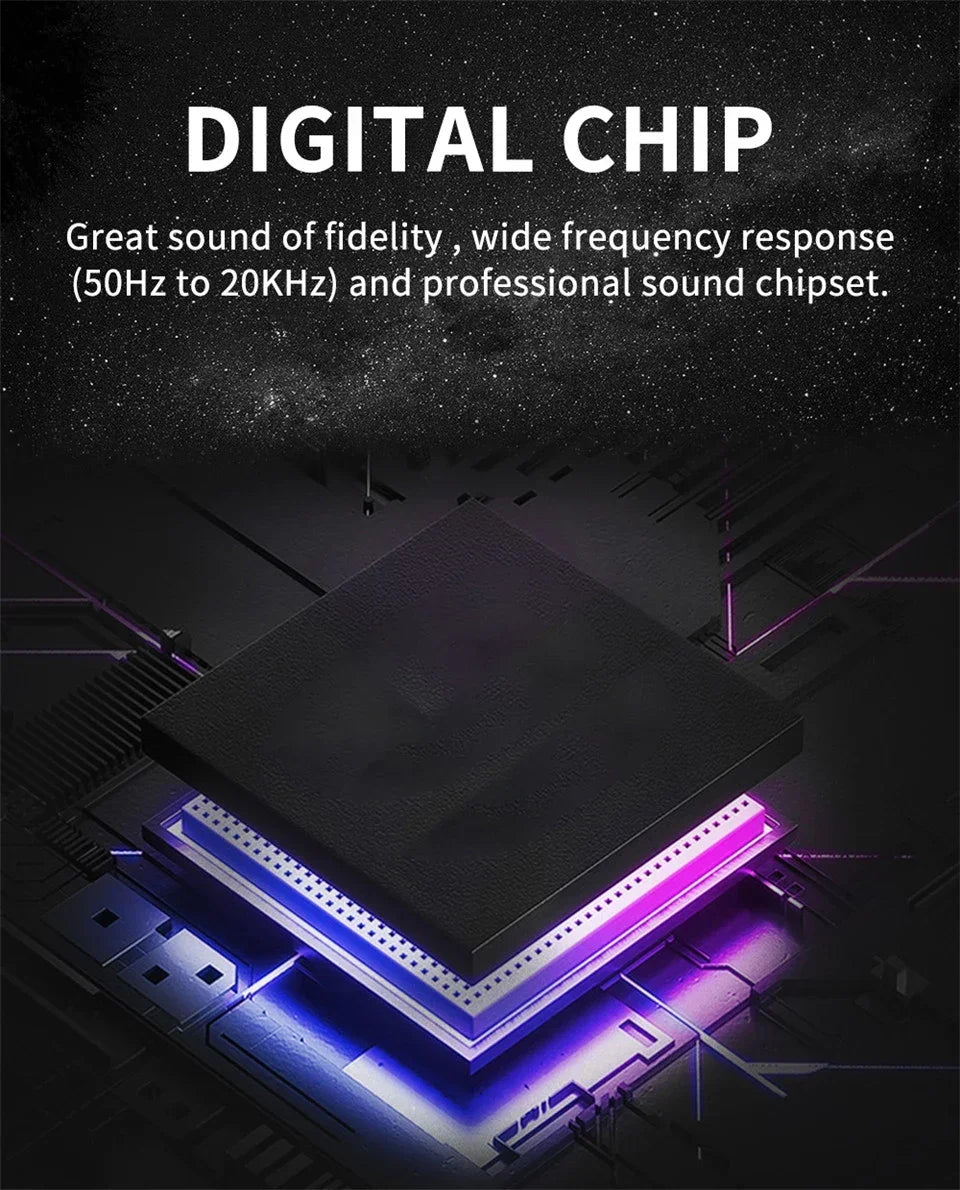 RGB Gaming Microphone — USB Plug & Play