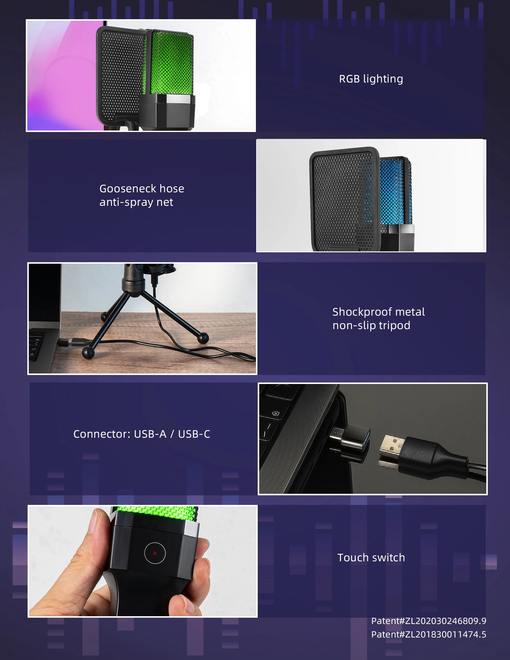 Pro USB Condenser Microphone Kit — Studio & Streaming
