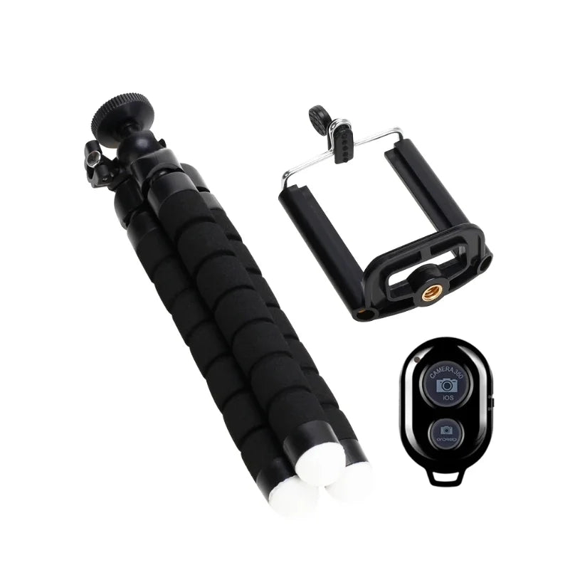 Flexible Phone Tripod & Mount — Universal Smartphone Holder