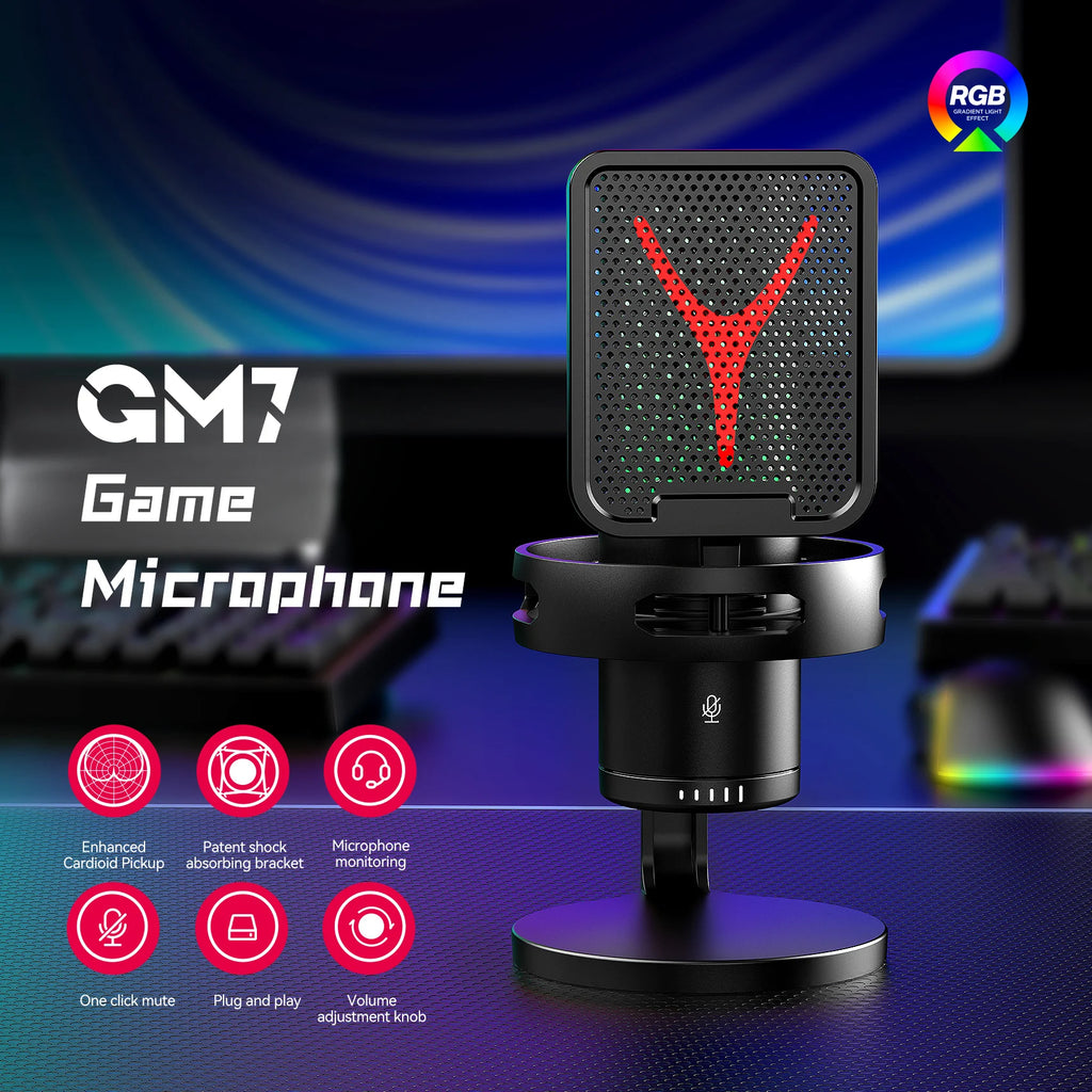 Pro USB Condenser Microphone Kit — Studio & Streaming