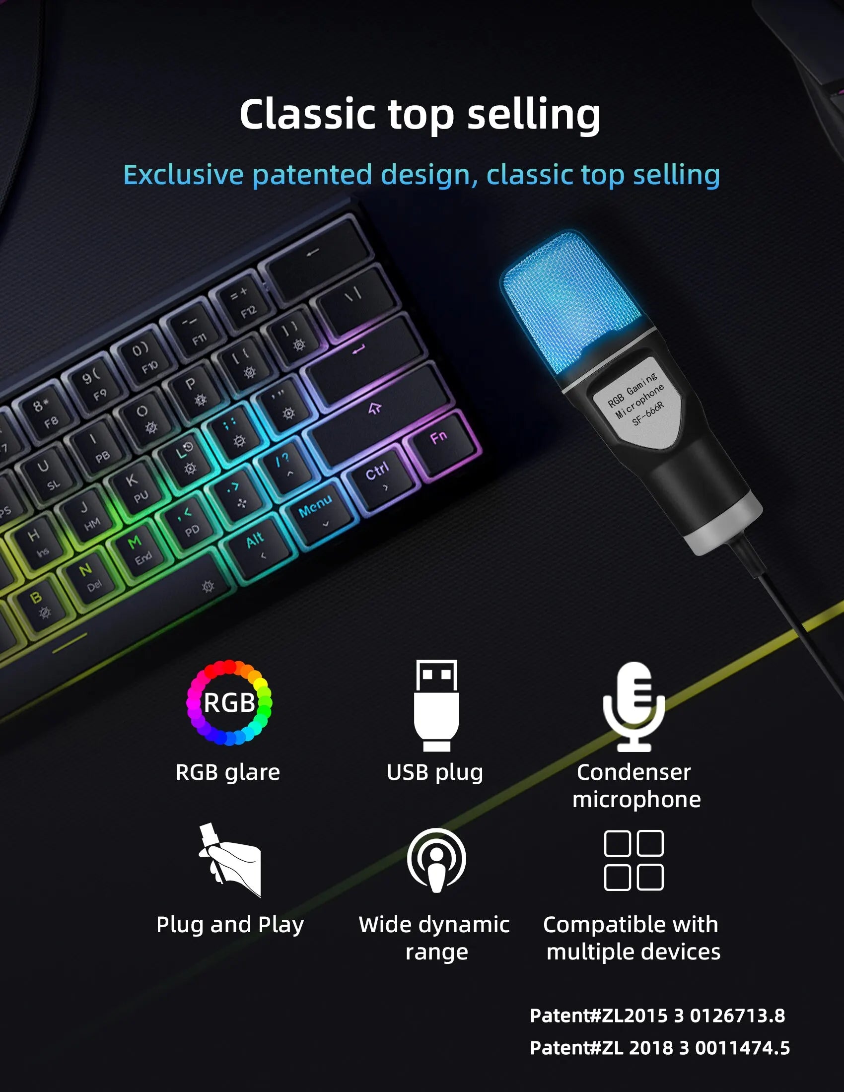 Pro USB Condenser Microphone Kit — Studio & Streaming