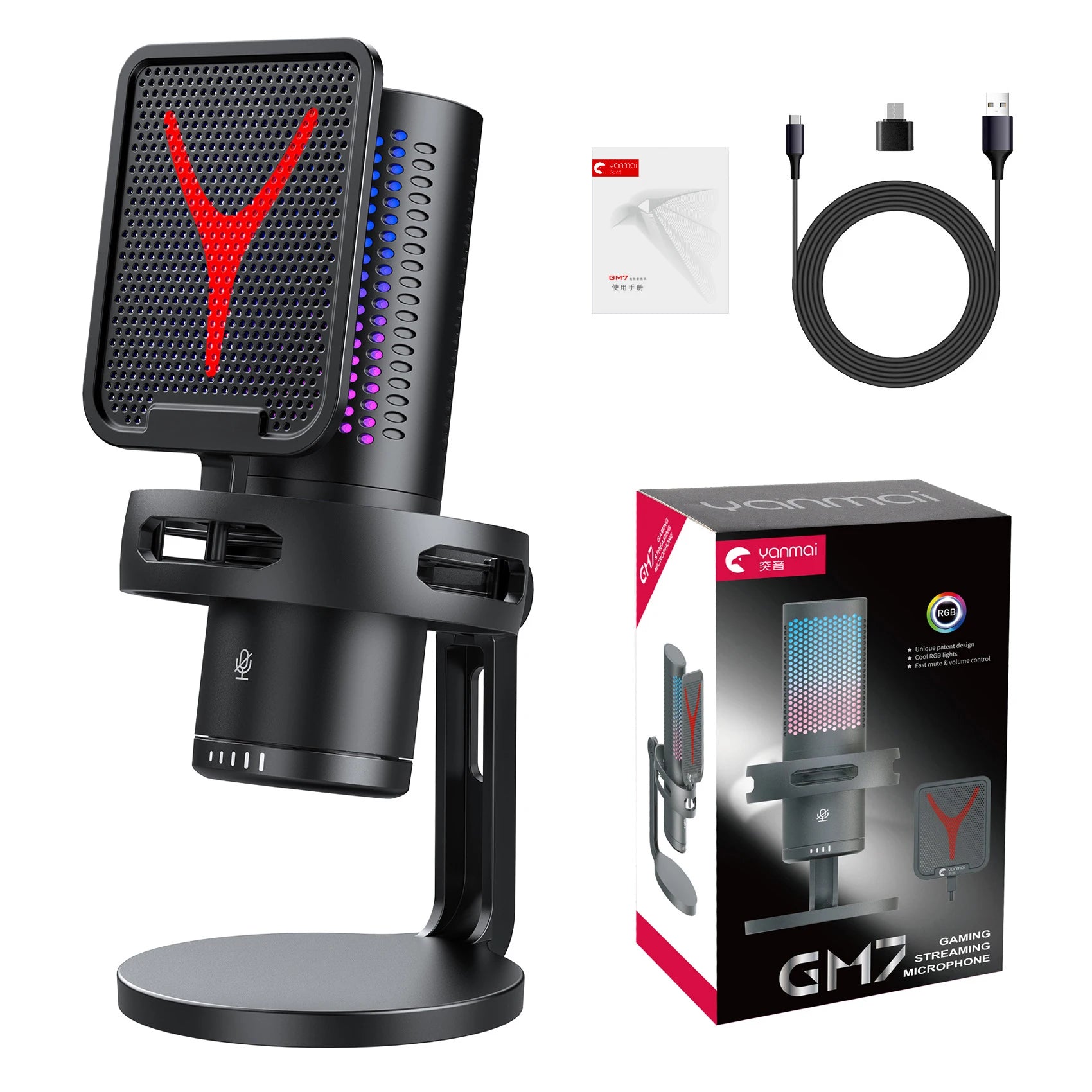 Pro USB Condenser Microphone Kit — Studio & Streaming