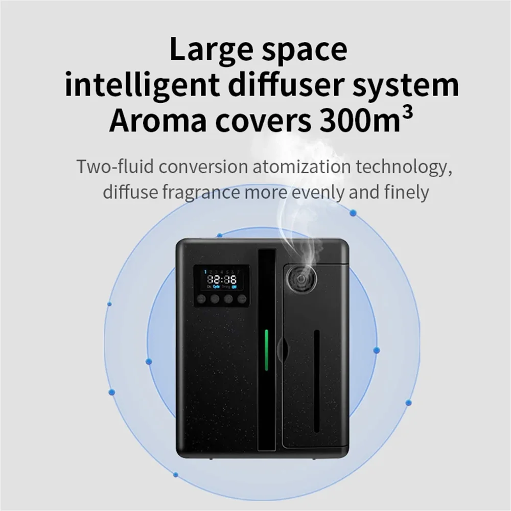 Smart Bluetooth Aroma Diffuser — 300m³ Coverage