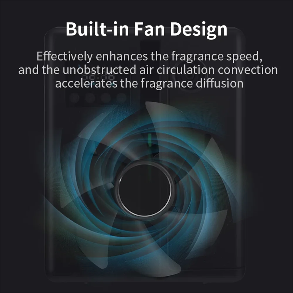 Smart Bluetooth Aroma Diffuser — 300m³ Coverage