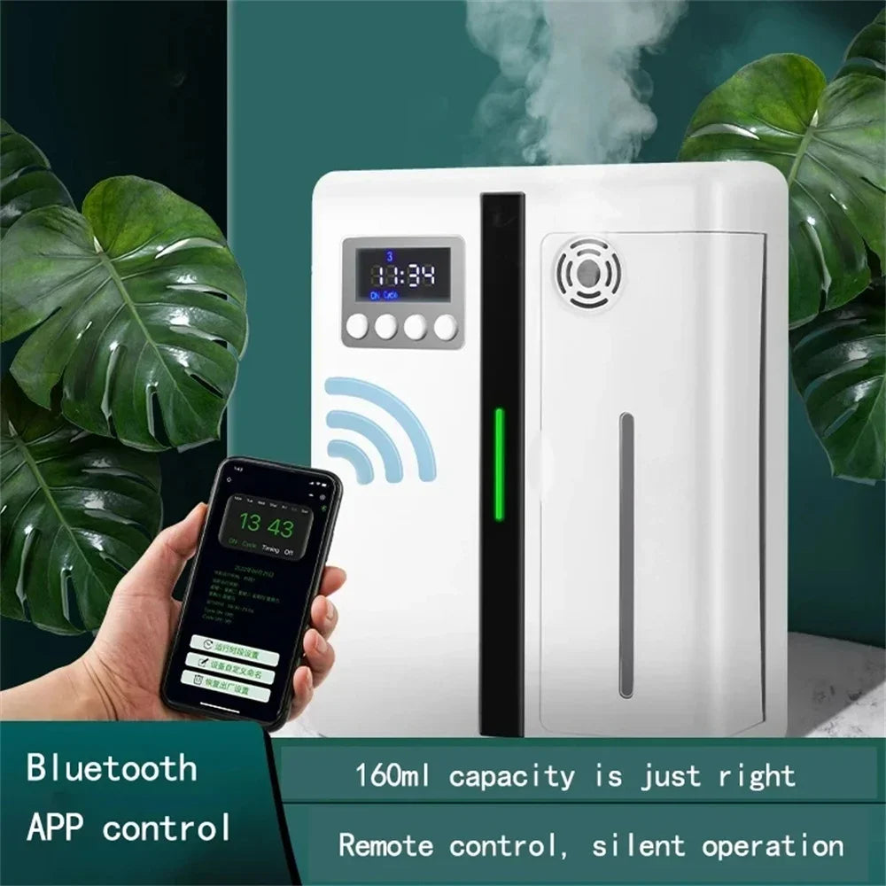 Smart Bluetooth Aroma Diffuser — 300m³ Coverage