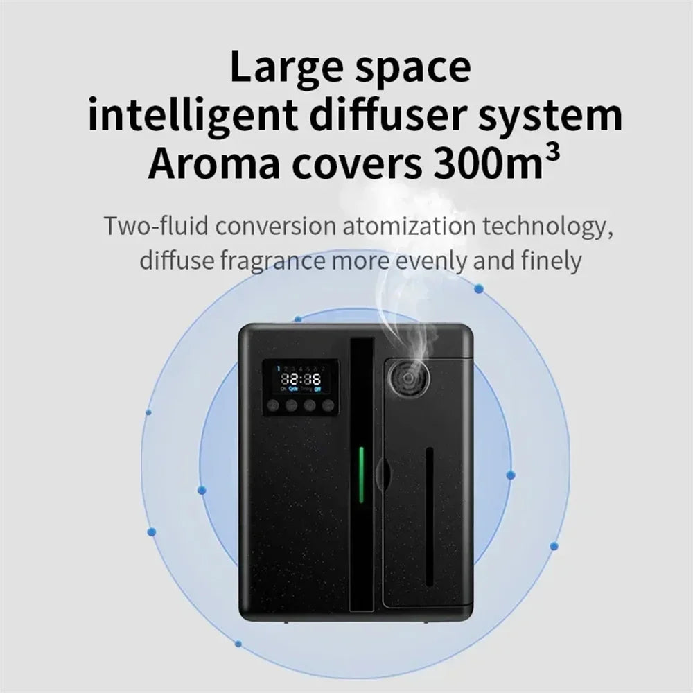 Smart Bluetooth Aroma Diffuser — 300m³ Coverage