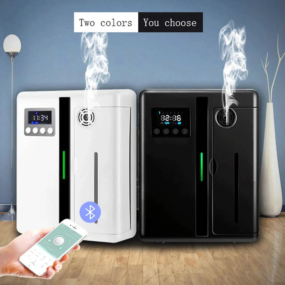Smart Bluetooth Aroma Diffuser — 300m³ Coverage