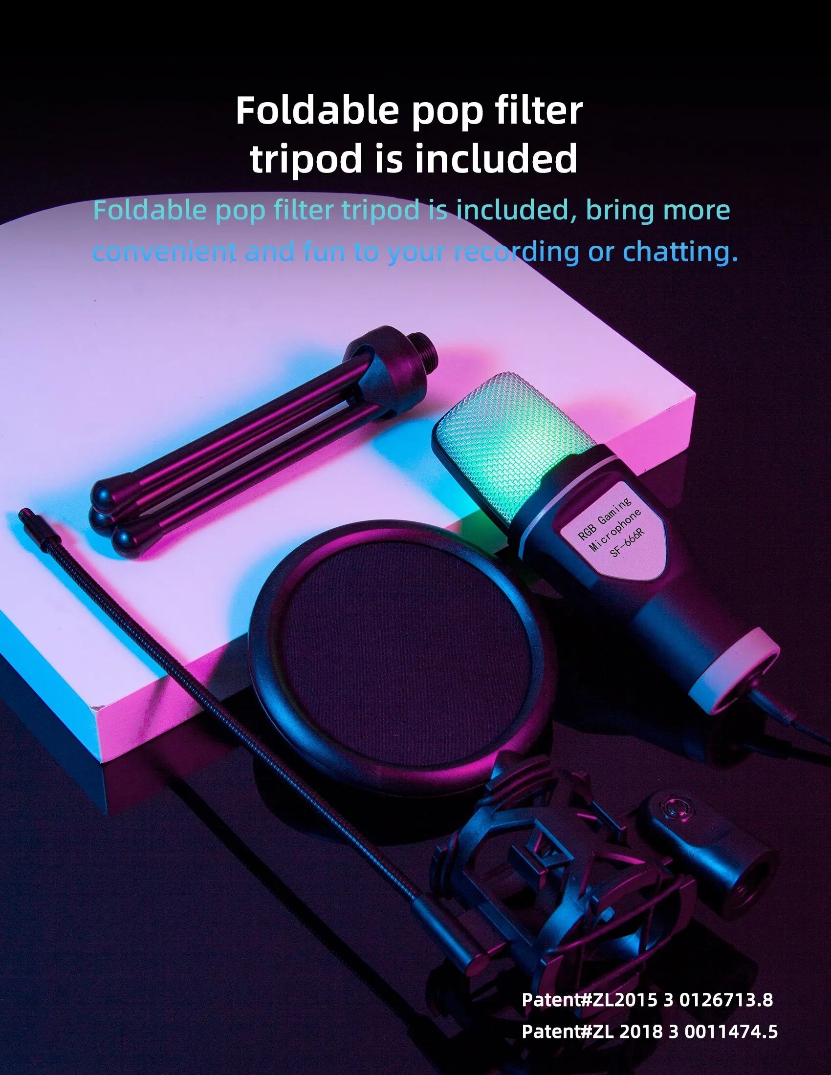 Pro USB Condenser Microphone Kit — Studio & Streaming