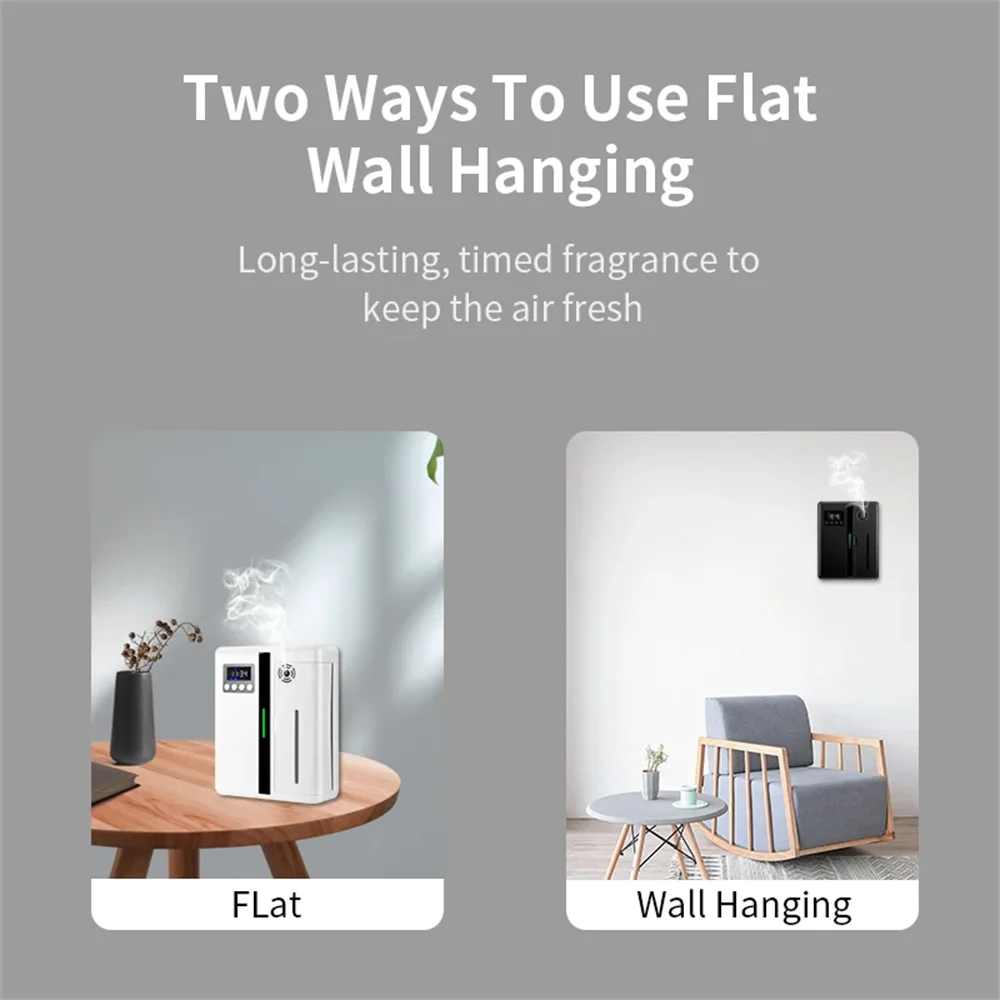 Smart Bluetooth Aroma Diffuser — 300m³ Coverage