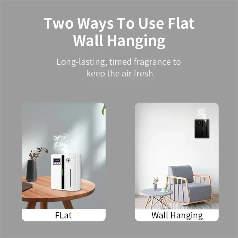 Smart Bluetooth Aroma Diffuser — 300m³ Coverage