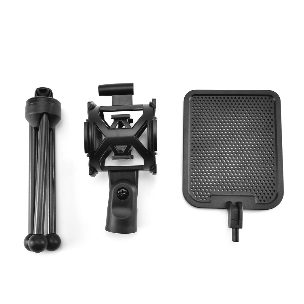 Pro USB Condenser Microphone Kit — Studio & Streaming