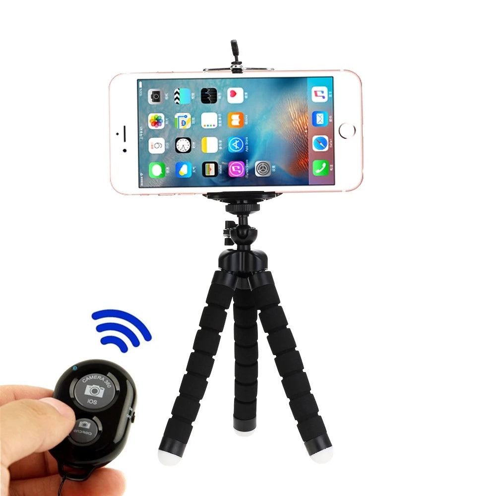 Flexible Phone Tripod & Mount — Universal Smartphone Holder