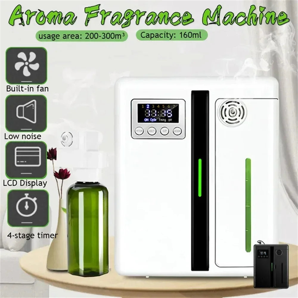 Smart Bluetooth Aroma Diffuser — 300m³ Coverage